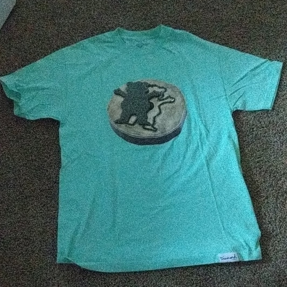 Teal diamond supply Co t-shirt